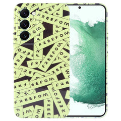 Painted Pattern Precise Hole PC Phone Case, For Samsung Galaxy S22+ 5G