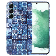 Painted Pattern Precise Hole PC Phone Case, For Samsung Galaxy S22+ 5G