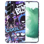 For Samsung Galaxy S22+ 5G / Purple Comics
