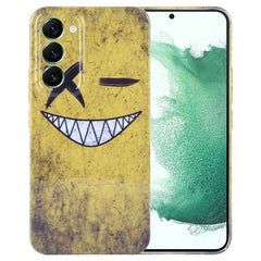 Painted Pattern Precise Hole PC Phone Case, For Samsung Galaxy S22+ 5G