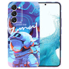 For Samsung Galaxy S22 5G / Blue Paint Astronaut