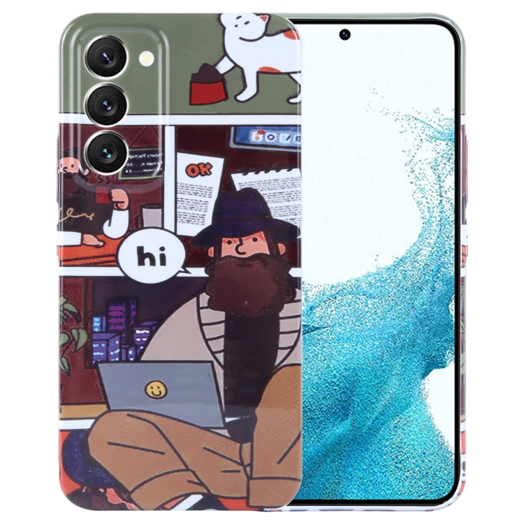Painted Pattern Precise Hole PC Phone Case