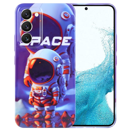 Painted Pattern Precise Hole PC Phone Case, For Samsung Galaxy S22 5G