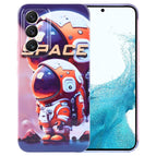For Samsung Galaxy S22 5G / Orange Astronaut