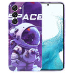 For Samsung Galaxy S22 5G / Purple Astronaut