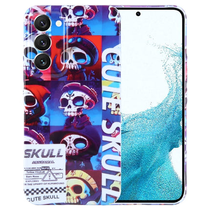 Painted Pattern Precise Hole PC Phone Case, For Samsung Galaxy S22 5G