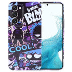 For Samsung Galaxy S22 5G / Purple Comics
