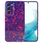 For Samsung Galaxy S22 5G / Black Red Graffiti