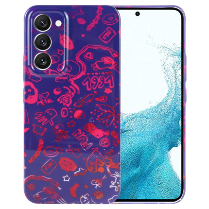 Painted Pattern Precise Hole PC Phone Case, For Samsung Galaxy S22 5G