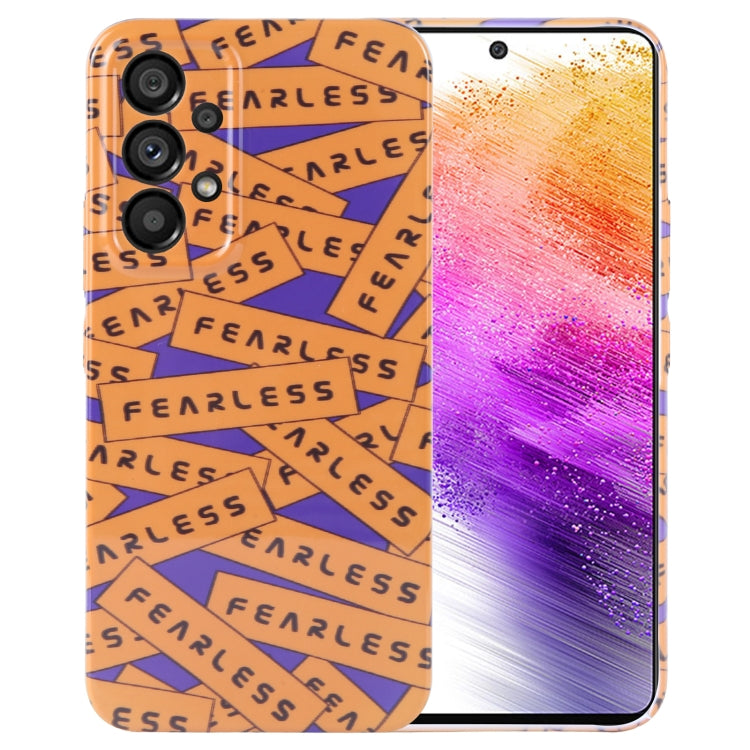 Painted Pattern Precise Hole PC Phone Case, For Samsung Galaxy A73 5G