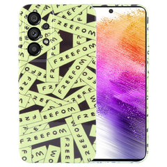 Painted Pattern Precise Hole PC Phone Case, For Samsung Galaxy A73 5G