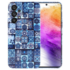 Painted Pattern Precise Hole PC Phone Case, For Samsung Galaxy A73 5G