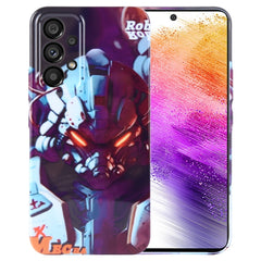 Painted Pattern Precise Hole PC Phone Case, For Samsung Galaxy A73 5G