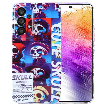 Painted Pattern Precise Hole PC Phone Case, For Samsung Galaxy A73 5G