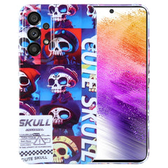 Painted Pattern Precise Hole PC Phone Case, For Samsung Galaxy A73 5G