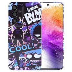 Painted Pattern Precise Hole PC Phone Case, For Samsung Galaxy A73 5G