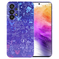 Painted Pattern Precise Hole PC Phone Case, For Samsung Galaxy A73 5G