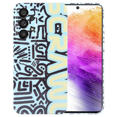 Painted Pattern Precise Hole PC Phone Case, For Samsung Galaxy A73 5G