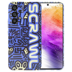 Painted Pattern Precise Hole PC Phone Case, For Samsung Galaxy A73 5G