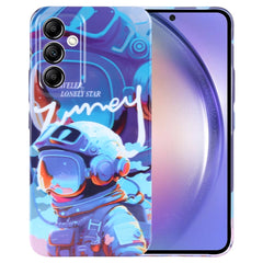 Painted Pattern Precise Hole PC Phone Case, For Samsung Galaxy A54 5G