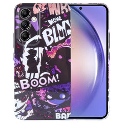Painted Pattern Precise Hole PC Phone Case, For Samsung Galaxy A54 5G