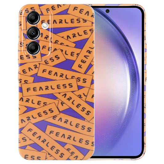 Painted Pattern Precise Hole PC Phone Case, For Samsung Galaxy A54 5G