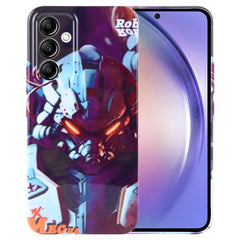 Painted Pattern Precise Hole PC Phone Case, For Samsung Galaxy A54 5G