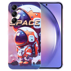 Painted Pattern Precise Hole PC Phone Case, For Samsung Galaxy A54 5G