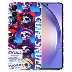 Painted Pattern Precise Hole PC Phone Case, For Samsung Galaxy A54 5G