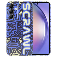 Painted Pattern Precise Hole PC Phone Case, For Samsung Galaxy A54 5G