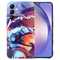 Painted Pattern Precise Hole PC Phone Case, For Samsung Galaxy A54 5G