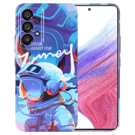 Painted Pattern Precise Hole PC Phone Case, For Samsung Galaxy A53 5G