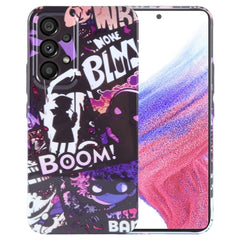 Painted Pattern Precise Hole PC Phone Case, For Samsung Galaxy A53 5G