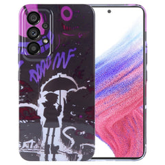 Painted Pattern Precise Hole PC Phone Case, For Samsung Galaxy A53 5G