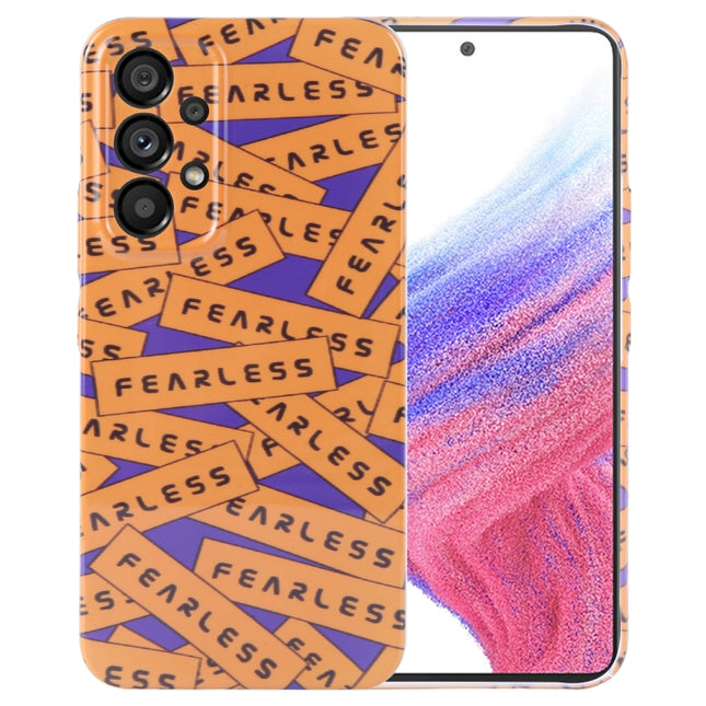 Painted Pattern Precise Hole PC Phone Case, For Samsung Galaxy A53 5G