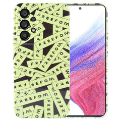 Painted Pattern Precise Hole PC Phone Case, For Samsung Galaxy A53 5G