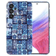 Painted Pattern Precise Hole PC Phone Case, For Samsung Galaxy A53 5G