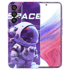 Painted Pattern Precise Hole PC Phone Case, For Samsung Galaxy A53 5G