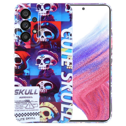 Painted Pattern Precise Hole PC Phone Case, For Samsung Galaxy A53 5G