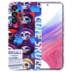 Painted Pattern Precise Hole PC Phone Case, For Samsung Galaxy A53 5G