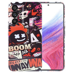 Painted Pattern Precise Hole PC Phone Case, For Samsung Galaxy A53 5G