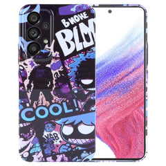 Painted Pattern Precise Hole PC Phone Case, For Samsung Galaxy A53 5G