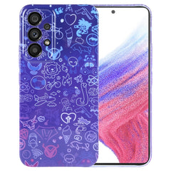 Painted Pattern Precise Hole PC Phone Case, For Samsung Galaxy A53 5G