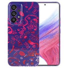 Painted Pattern Precise Hole PC Phone Case, For Samsung Galaxy A53 5G