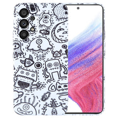 Painted Pattern Precise Hole PC Phone Case, For Samsung Galaxy A53 5G