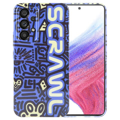 Painted Pattern Precise Hole PC Phone Case, For Samsung Galaxy A53 5G
