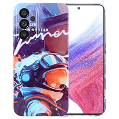 Painted Pattern Precise Hole PC Phone Case, For Samsung Galaxy A53 5G