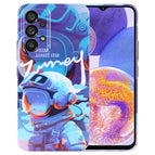 For Samsung Galaxy A23 / Blue Paint Astronaut