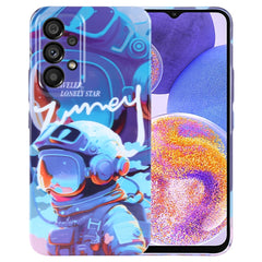 Painted Pattern Precise Hole PC Phone Case, For Samsung Galaxy A23
