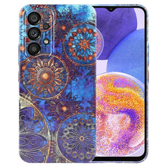 Painted Pattern Precise Hole PC Phone Case, For Samsung Galaxy A23